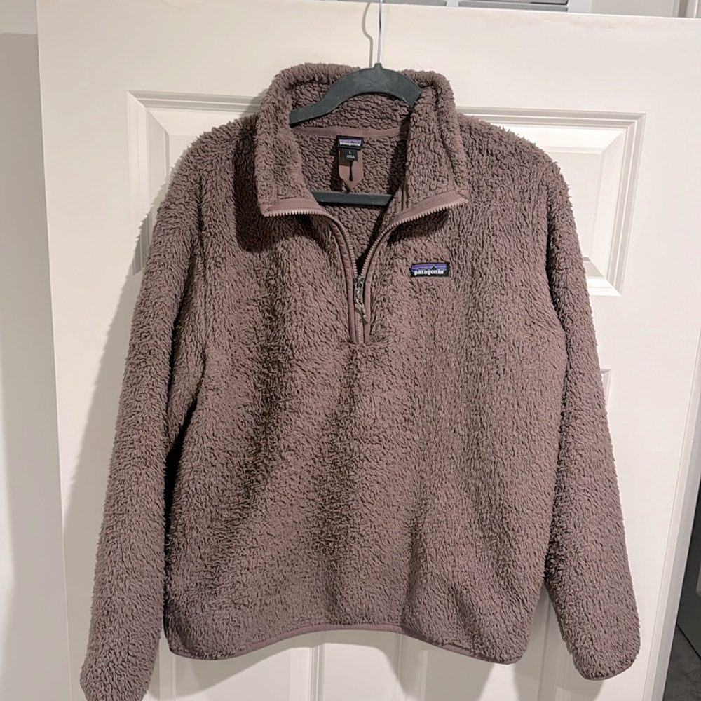 Patagonia Women’s Los Gatos 1/4 Zip Fleece Pullover Teal Size M